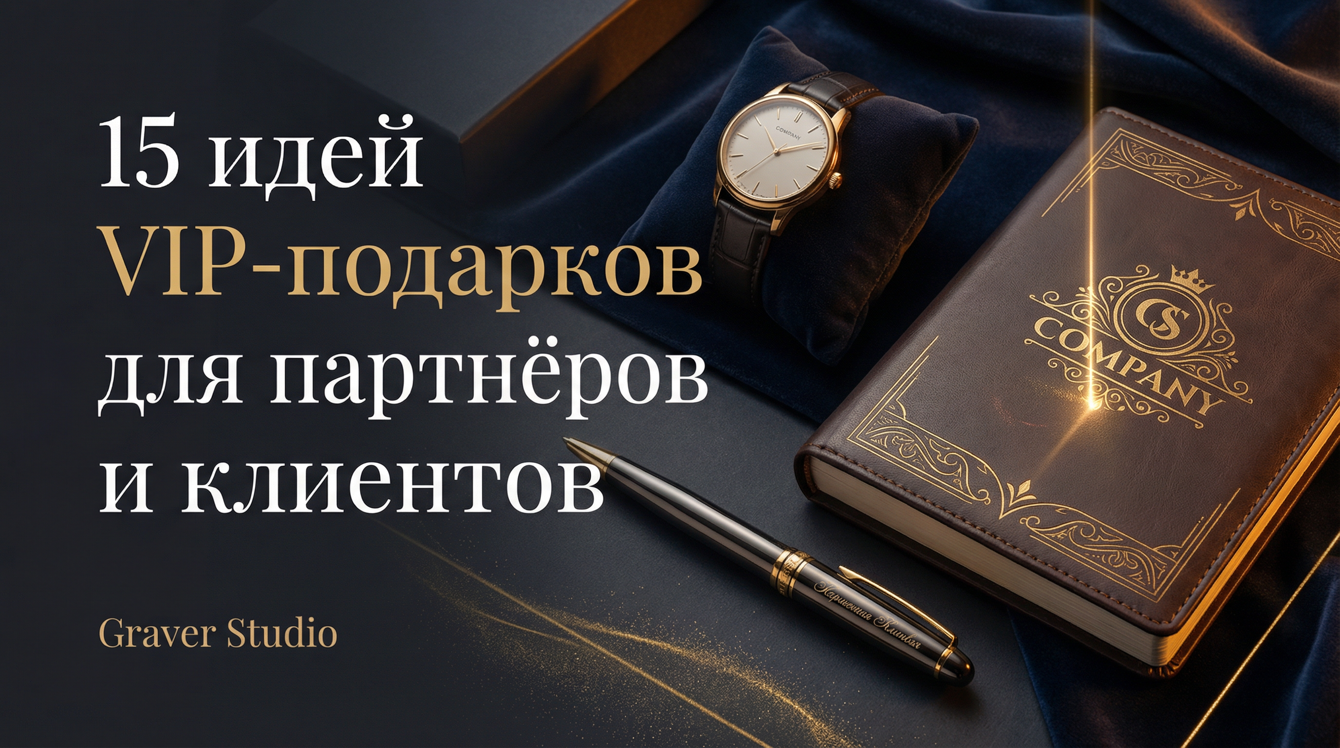 Hamkorlar va mijozlar uchun 15 ta VIP sovg'a g'oyasi | Graver Studio