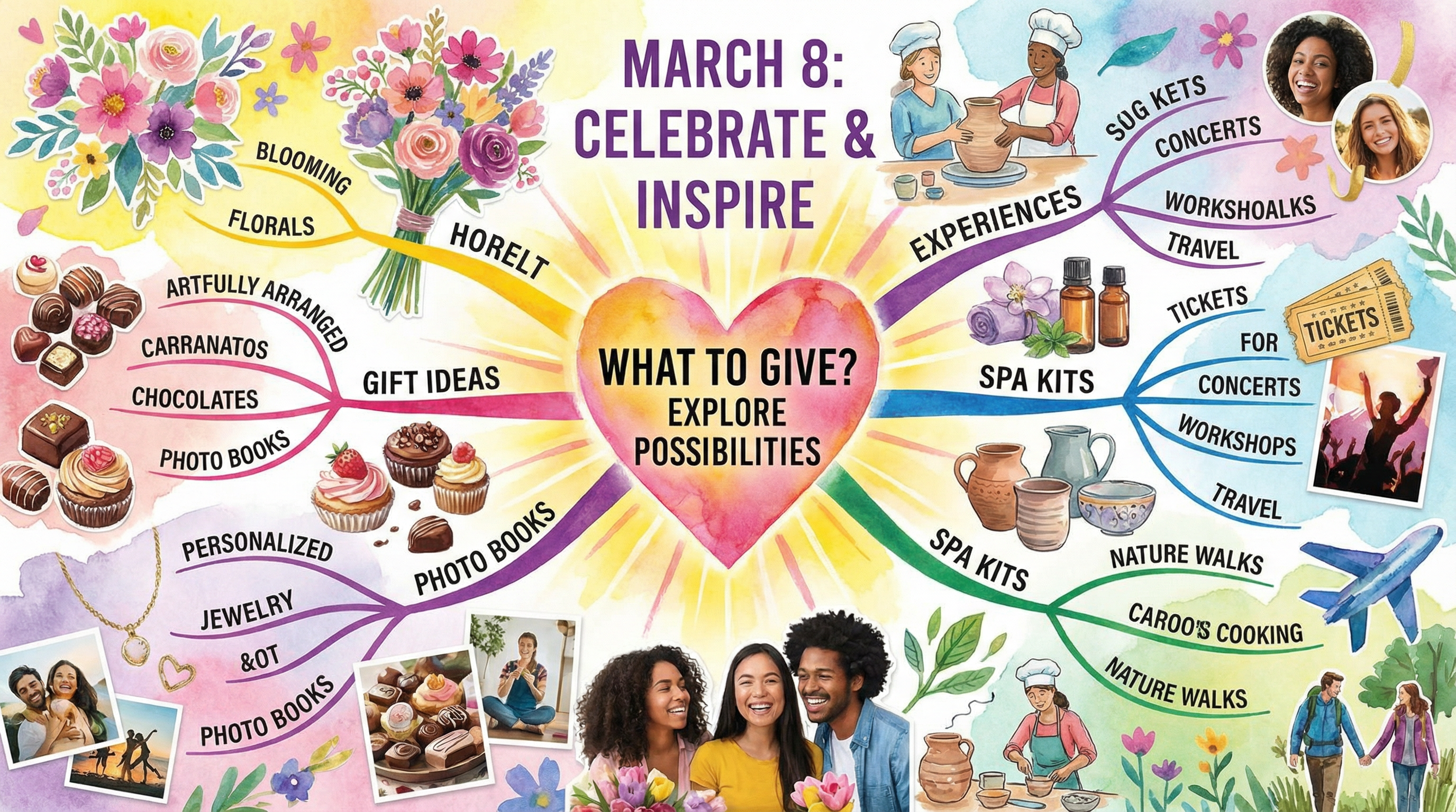 8-martga nima sovg'a qilish kerak: sovg'a tanlash qo'llanmasi | Graver Studio