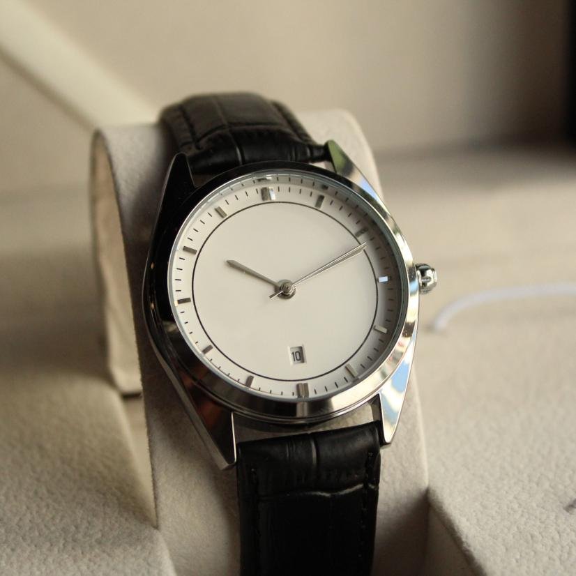 Часы NEO — белый циферблат, серебряный корпус